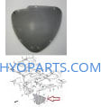 Hyosung Center Fairing Lower Grilll GT125R GT250R GT650R