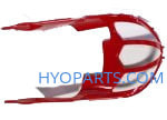Hyosung Center Fairing Lower Red GT125R GT250R GT650R
