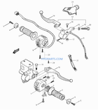 Hyosung EFI Clutch Bracket Lever GT125 GT125R GT250 GT250R