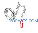 Hyosung Headlight Brace Cushion GT125 GT250 GT650
