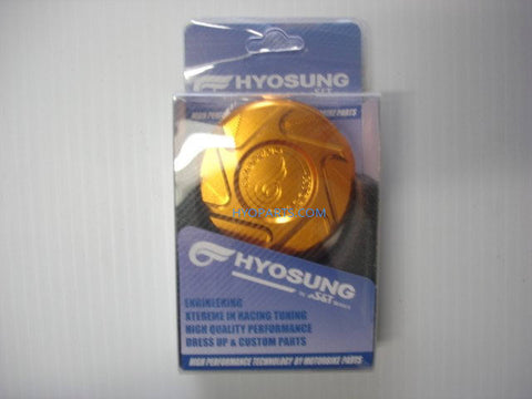 Hyosung GT125R GT250R GT650R Aluminium Rear Master Cylinder Lid GOLD