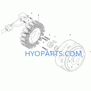 Hyosung Magneto Assy TE450
